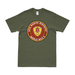 10th Marine Regiment WWII Legacy T-Shirt Tactically Acquired Military Green Distressed Small
