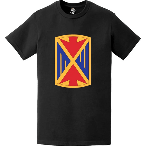 10th Air Defense Artillery Brigade Emblem T-Shirt Tactically Acquired   