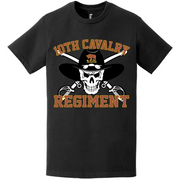 10th Cavalry Regiment Saber Skull T-Shirt Tactically Acquired   