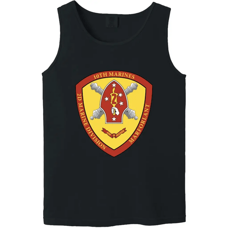 10th Marine Regiment Unit Logo Emblem Tank Top