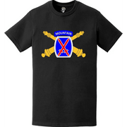 10th Mountain Division Artillery (DIVARTY) "Mountain Thunder" Logo Emblem T-Shirt Tactically Acquired   