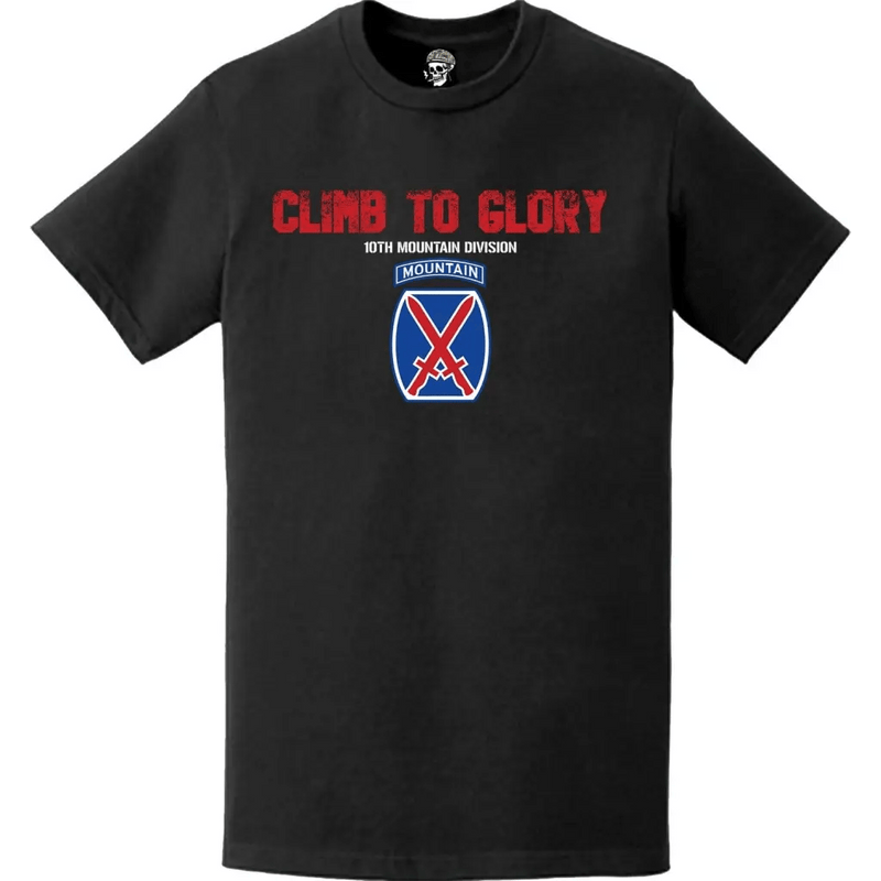 10th Mountain Division Heavy Metal T-Shirt
