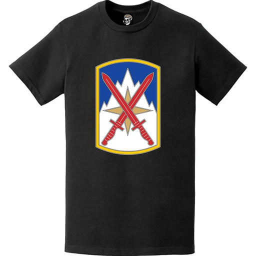 10th Mountain Division Sust Bde 'Muleskinners' Logo Emblem T-Shirt Tactically Acquired   