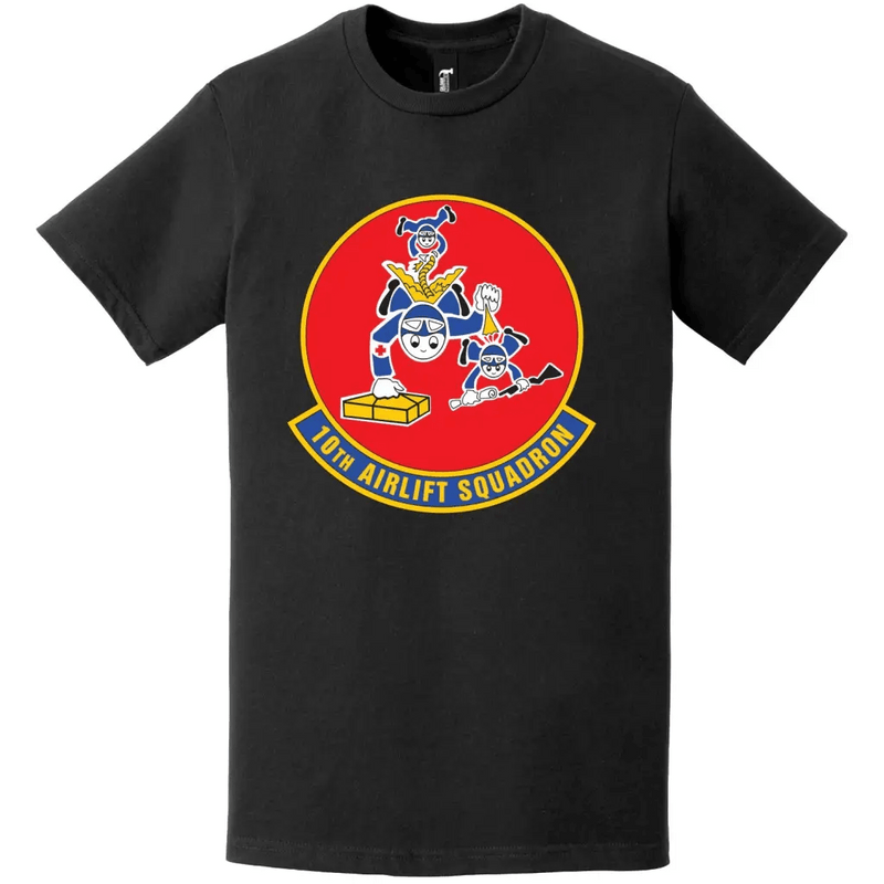 10th Airlift Squadron Logo Emblem T-Shirt