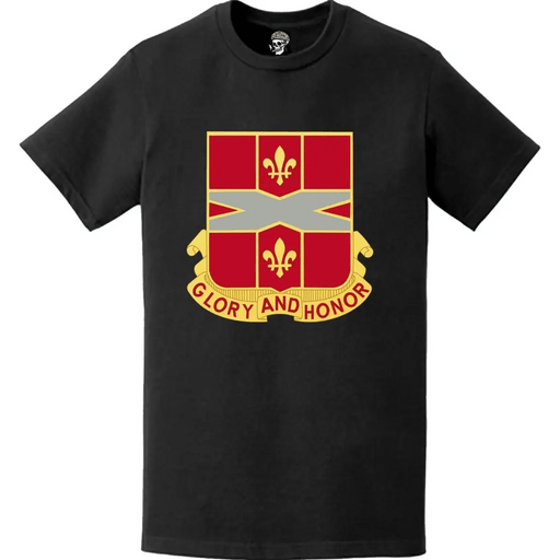 111th Air Defense Artillery Regiment Emblem Logo T-Shirt Tactically Acquired   