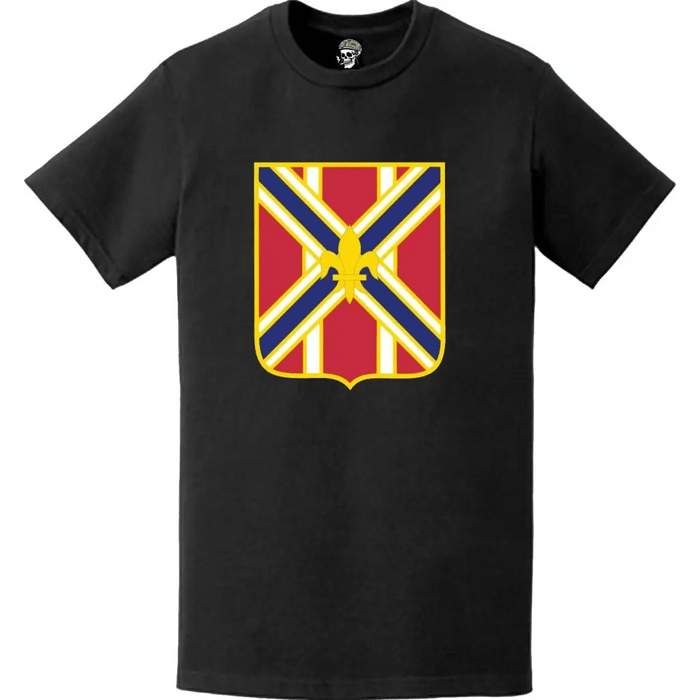 111th Field Artillery Regiment Emblem Crest T-Shirt Tactically Acquired   