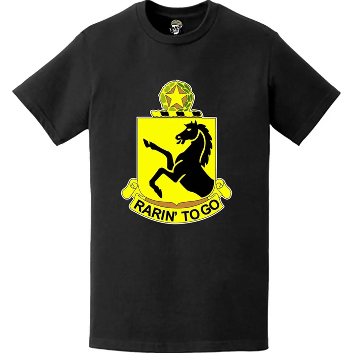 112th Cavalry Regiment Logo Emblem T-Shirt Tactically Acquired   