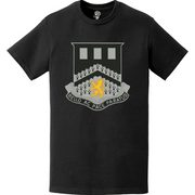 112th Engineer Battalion Logo Emblem T-Shirt Tactically Acquired   