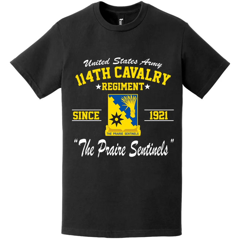 114th Cavalry Regiment Since 1921 Unit Legacy T-Shirt