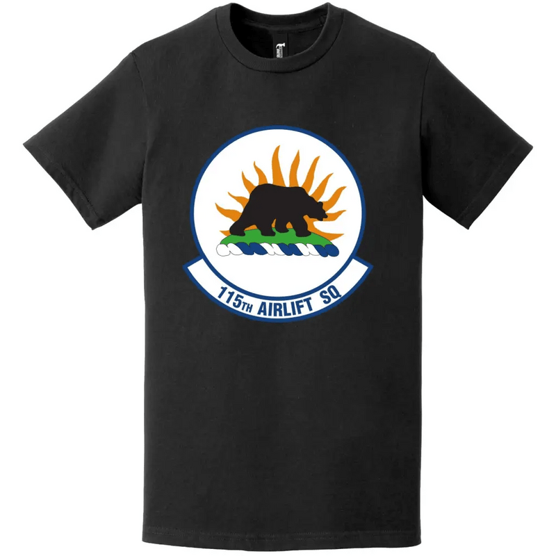 115th Airlift Squadron Logo Emblem T-Shirt