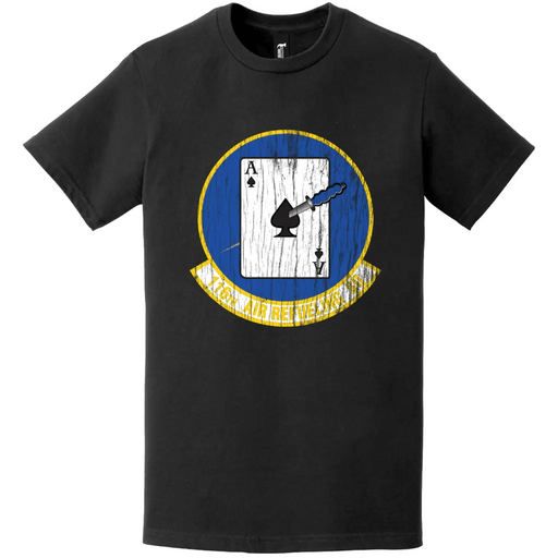 116th Air Refueling Squadron (55th ARS) Distressed Logo T-Shirt Tactically Acquired   