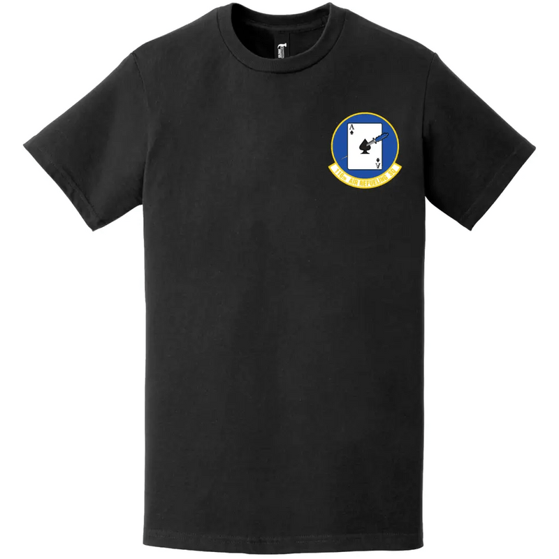 116th Air Refueling Squadron (55th ARS) Logo Left Chest T-Shirt