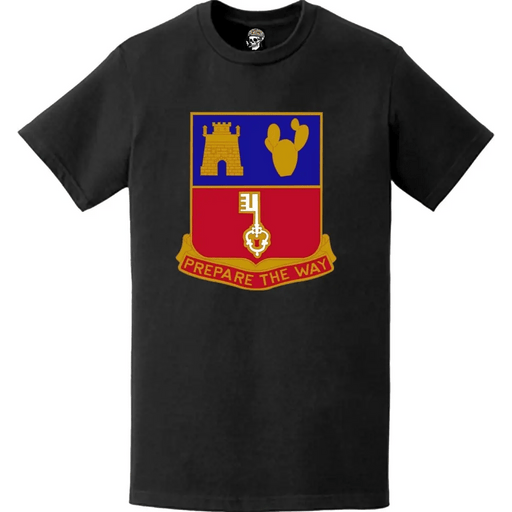 116th Engineer Battalion Logo Emblem T-Shirt Tactically Acquired   