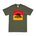 11th Marine Regiment Unit Emblem T-Shirt Tactically Acquired Military Green Clean Small