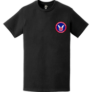 11th Airborne Division Circle Crest Logo Left Chest T-Shirt Tactically Acquired   
