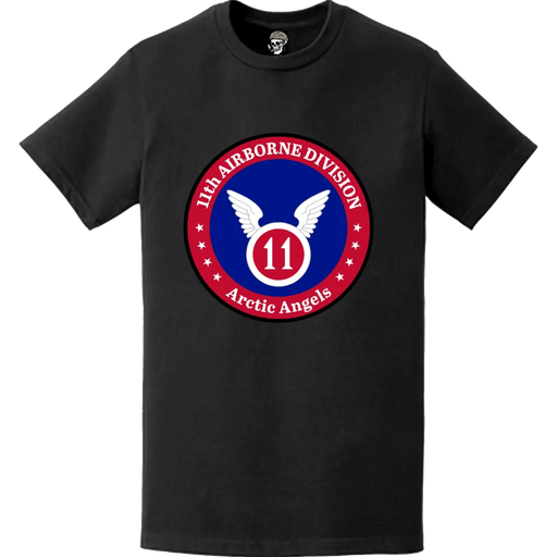 11th Airborne Division Circle Crest Logo T-Shirt Tactically Acquired   