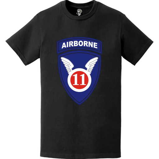 11th Airborne Division SSI Logo Emblem T-Shirt Tactically Acquired   