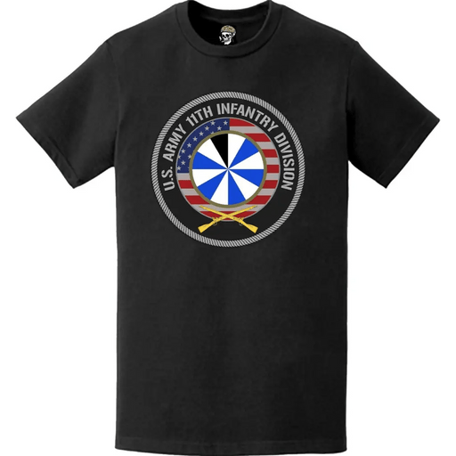 11th Infantry Division (11th ID) Crest T-Shirt Tactically Acquired   