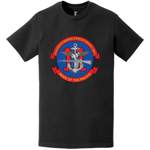 11th Marine Expeditionary Unit (11th MEU) Logo Emblem T-Shirt Tactically Acquired   