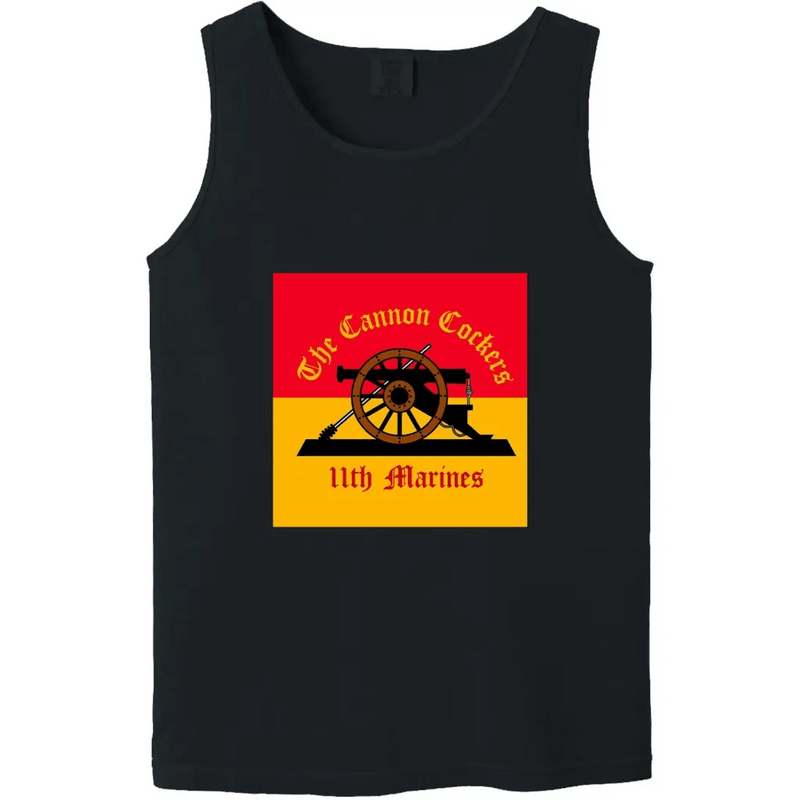 11th Marine Regiment Logo Tank Top