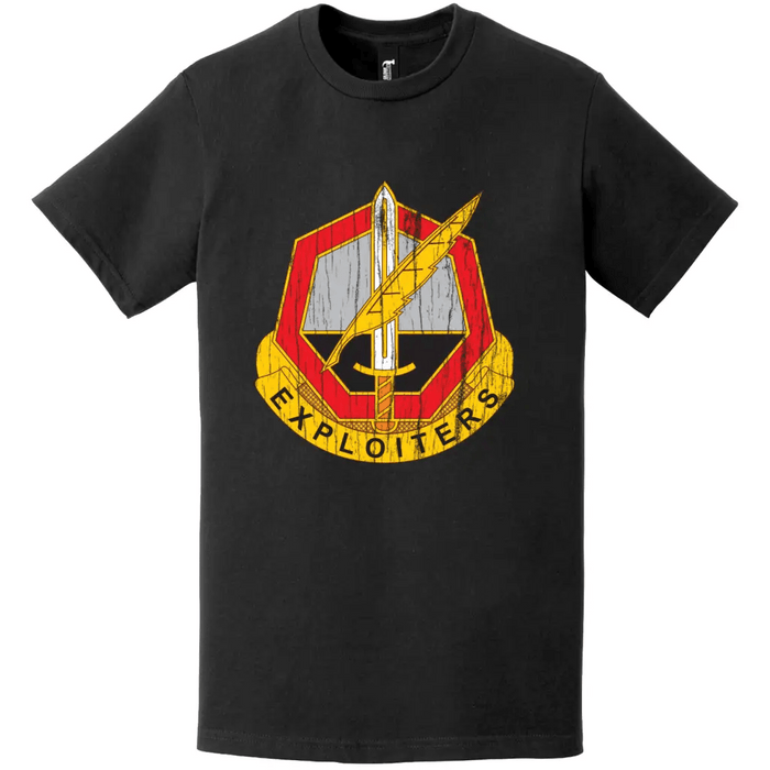 11th PSYOP Battalion Distressed Logo Emblem Insignia T-Shirt Tactically Acquired   
