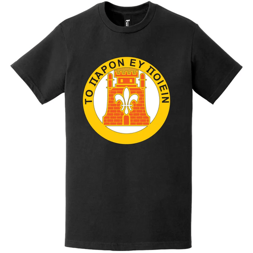 121st Signal Battalion DUI Logo Emblem Insignia T-Shirt Tactically Acquired   