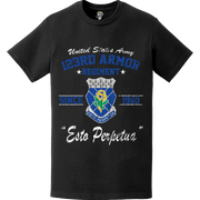 123rd Armor Regiment Since 1960 U.S. Army Unit Legacy Distressed T-Shirt Tactically Acquired   