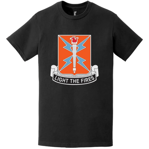 129th Signal Battalion DUI Logo Emblem Insignia T-Shirt Tactically Acquired   