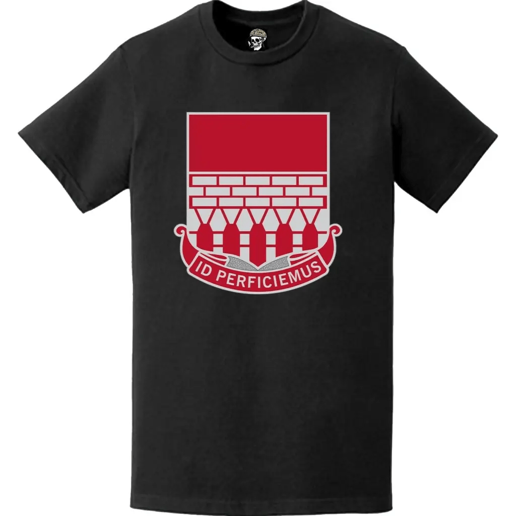 12th Engineer Battalion Logo Emblem T-Shirt Tactically Acquired   