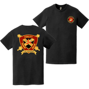 12th Marine Regiment Double-Sided EGA Logo T-Shirt Tactically Acquired   