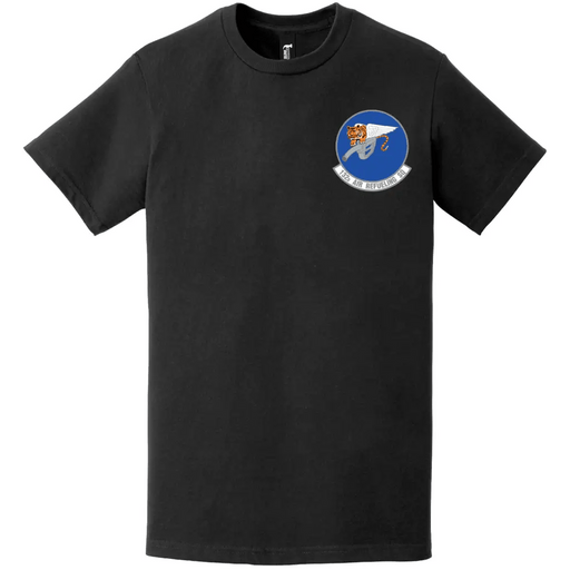 132nd Air Refueling Squadron (55th ARS) Logo Left Chest T-Shirt Tactically Acquired   