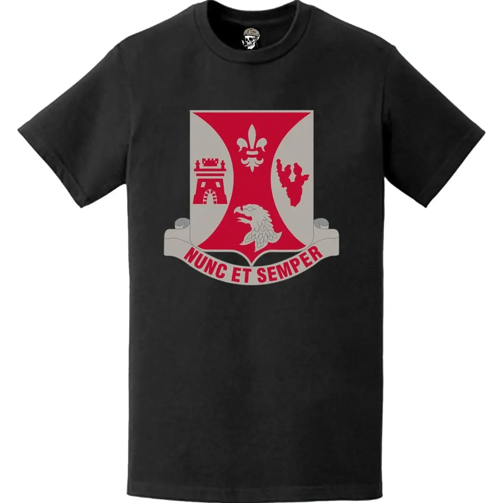 132nd Engineer Battalion Logo Emblem T-Shirt Tactically Acquired   