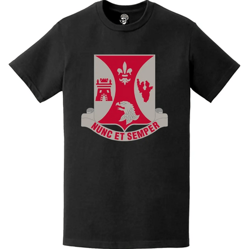 132nd Engineer Battalion Logo Emblem T-Shirt Tactically Acquired   