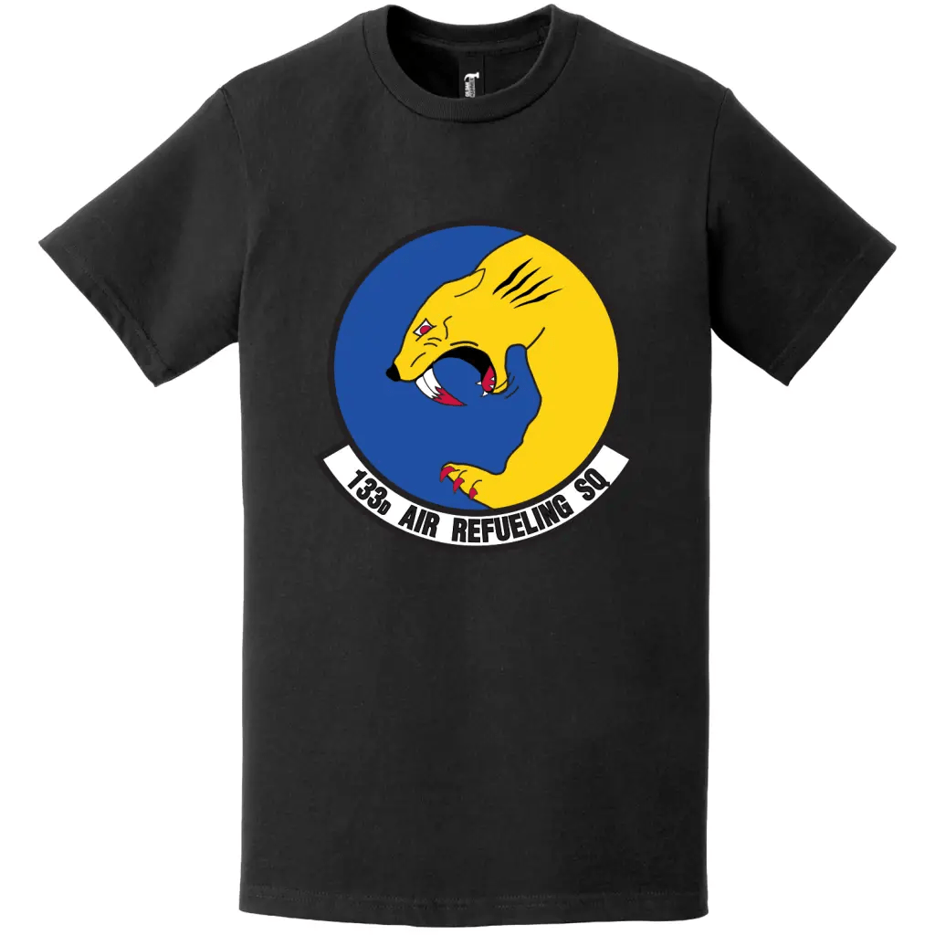 133rd Air Refueling Squadron (55th ARS) Logo T-Shirt Tactically Acquired   