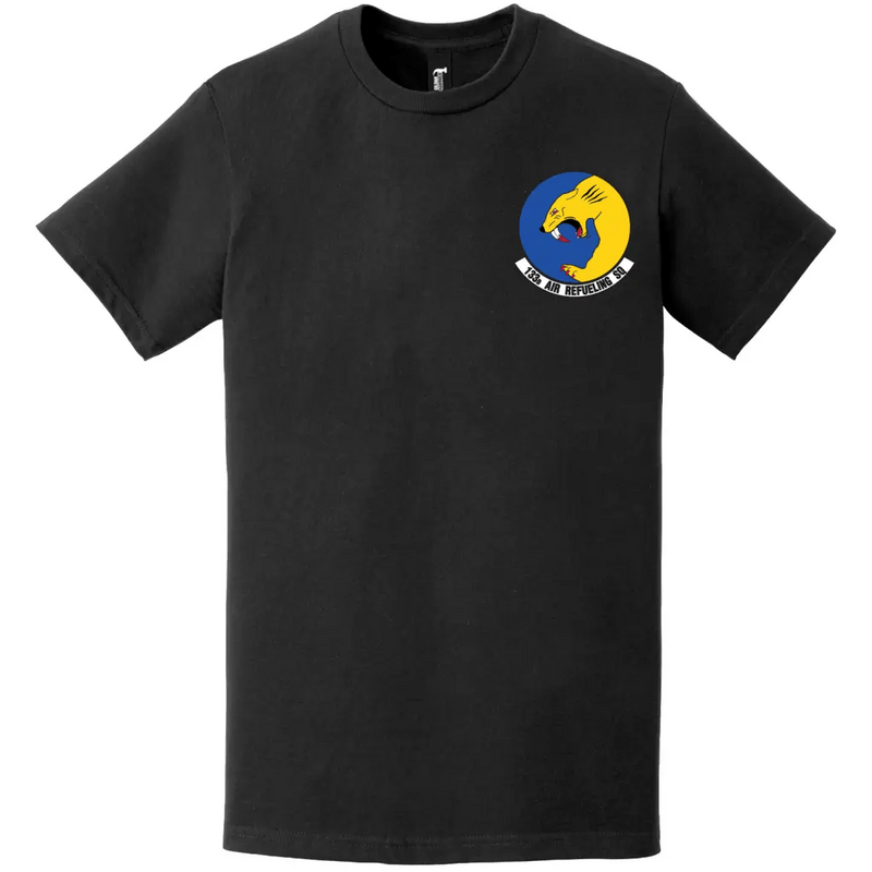 133rd Air Refueling Squadron (55th ARS) Logo Left Chest T-Shirt