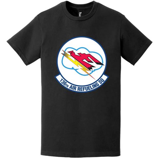 136th Air Refueling Squadron (55th ARS) Logo T-Shirt Tactically Acquired   