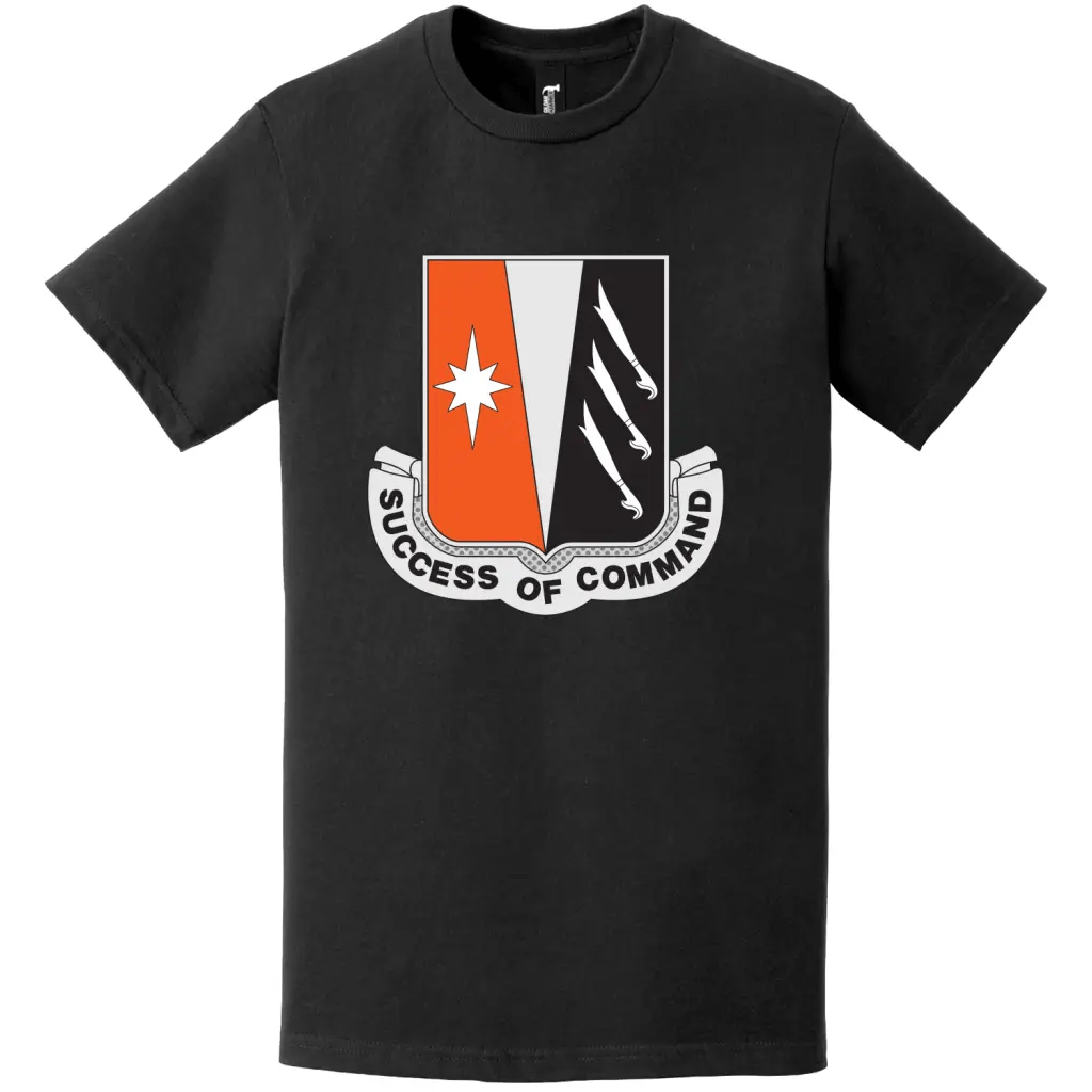 138th Signal Battalion DUI Logo Emblem Insignia T-Shirt Tactically Acquired   