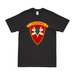 13th Marine Regiment Unit Emblem T-Shirt Tactically Acquired Black Clean Small