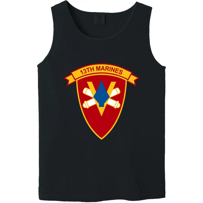 13th Marine Regiment Unit Logo Emblem Tank Top