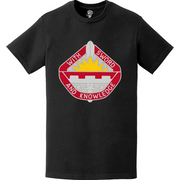 1401st Engineer Battalion Logo Emblem T-Shirt Tactically Acquired   