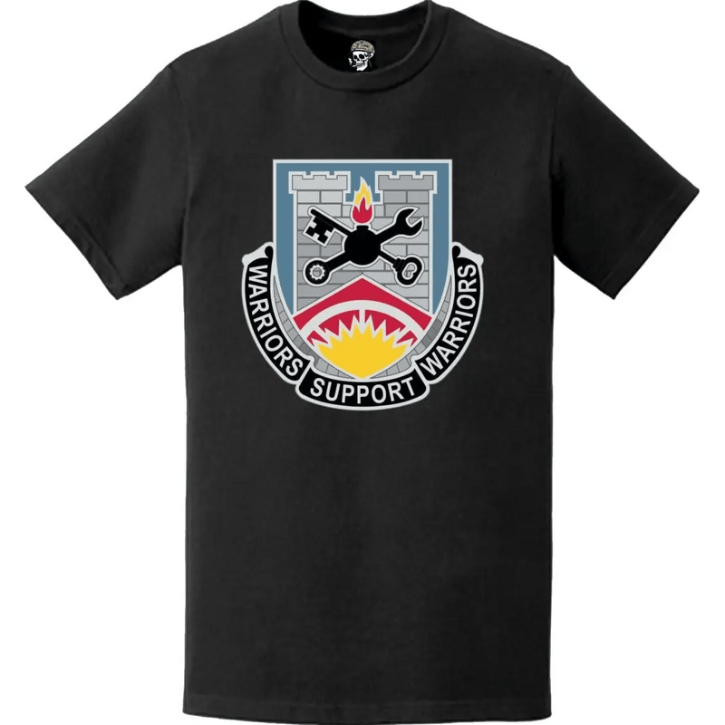 142nd Engineer Battalion Logo Emblem T-Shirt