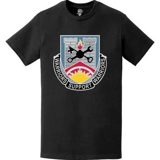 142nd Engineer Battalion Logo Emblem T-Shirt Tactically Acquired   