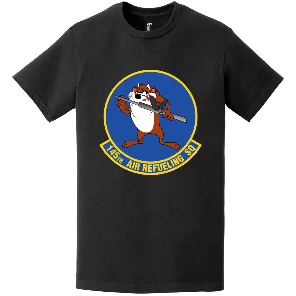 145th Air Refueling Squadron (55th ARS) Logo T-Shirt Tactically Acquired   