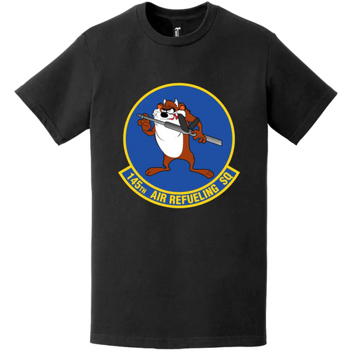 145th Air Refueling Squadron (55th ARS) Logo T-Shirt Tactically Acquired   