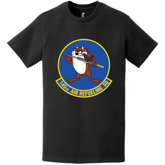 145th Air Refueling Squadron (55th ARS) Logo T-Shirt Tactically Acquired   