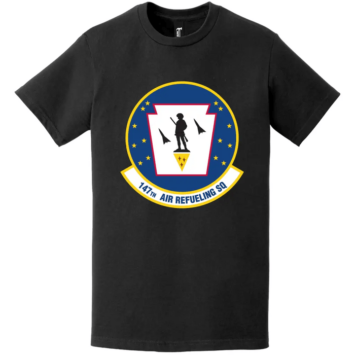 147th Air Refueling Squadron (55th ARS) Logo T-Shirt Tactically Acquired   