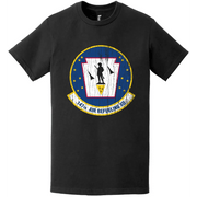 147th Air Refueling Squadron (55th ARS) Distressed Logo T-Shirt Tactically Acquired   