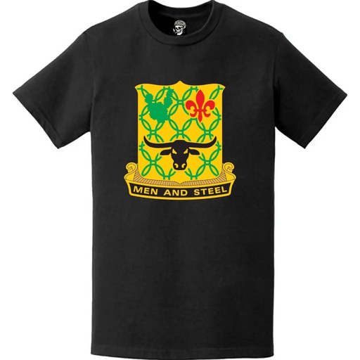 149th Armor Regiment Emblem Logo T-Shirt Tactically Acquired   