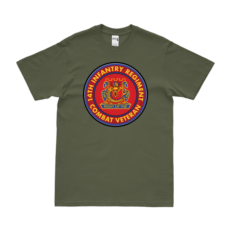 14th Infantry Regiment Combat Veteran T-Shirt