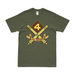 14th Marine Regiment Unit Emblem T-Shirt Tactically Acquired Military Green Clean Small